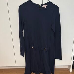 Lili Gaufrette Midnight Blue Dress